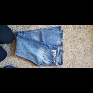 Grace Women's Light Blue Boot Cut Jeans